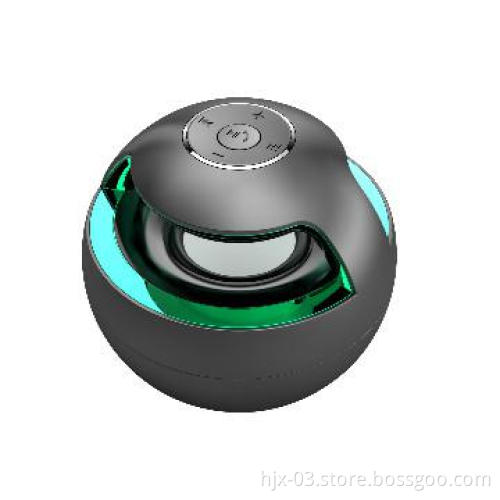 handsfree bluetooth speaker with colorful light twinkling
